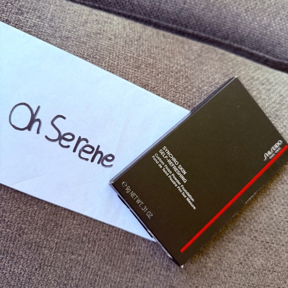 Shiseido synching skin self refreshing custom finish powder foundation color 530 - Picture 1 of 3